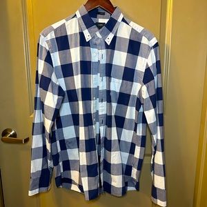 J. Crew Men’s Large Buffalo Check Button Down